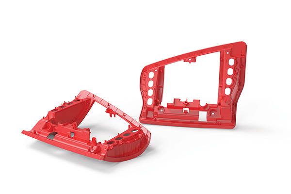 red plastic parts