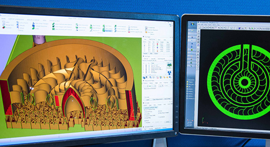 为生产铸造铝模具