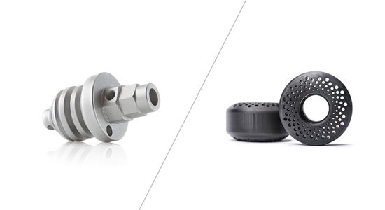 CNC and 3D printed parts