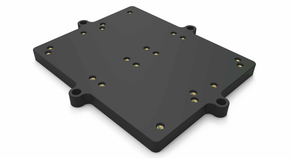 harris corporation injection moulded part