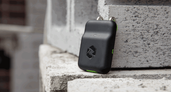 black Spot-r rapid overmolding device displayed on concrete blocks manufactured by Protolabs