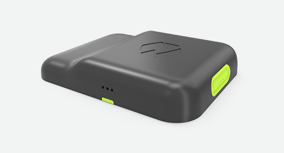 black Spot-r device manufactured by rapid overmolding from Protolabs.