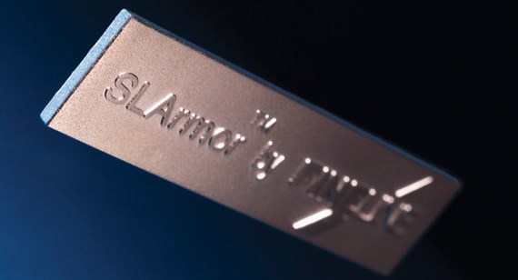 3D-printed part with SLArmor