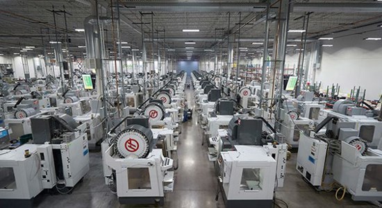 数控机器在一个事de Protolabs