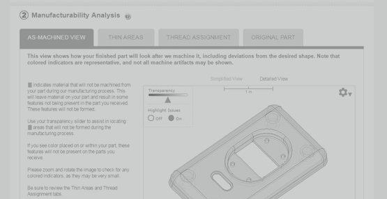 przykadadowa oferta dla obróbki CNC