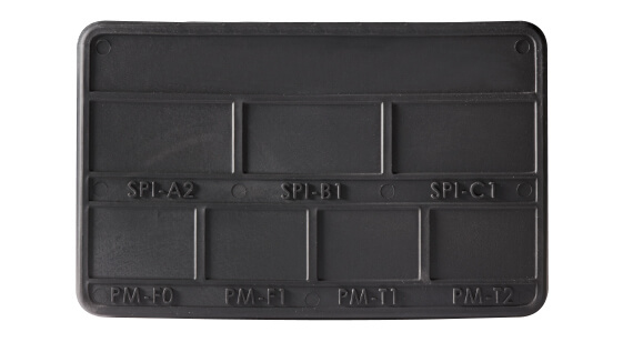 黑色Santoprene TPE(55硬度计)树脂模具