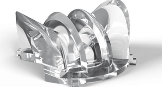 光学LSR部件示例