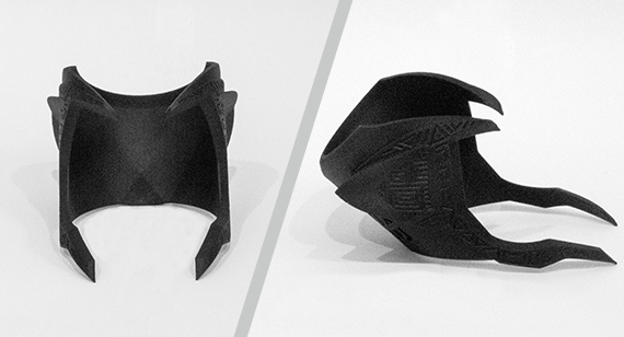 la maschera Black Panther