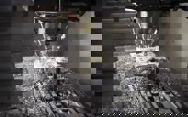 Stampo in lavorazione