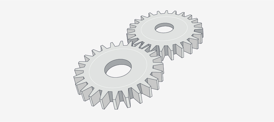 注塑塑料齿轮的摩擦和磨损说明
