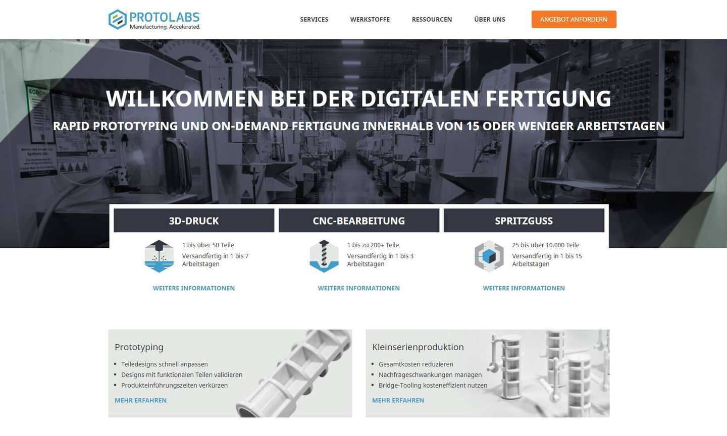 Protolabs网络研讨会- reithe - digital Fertigung