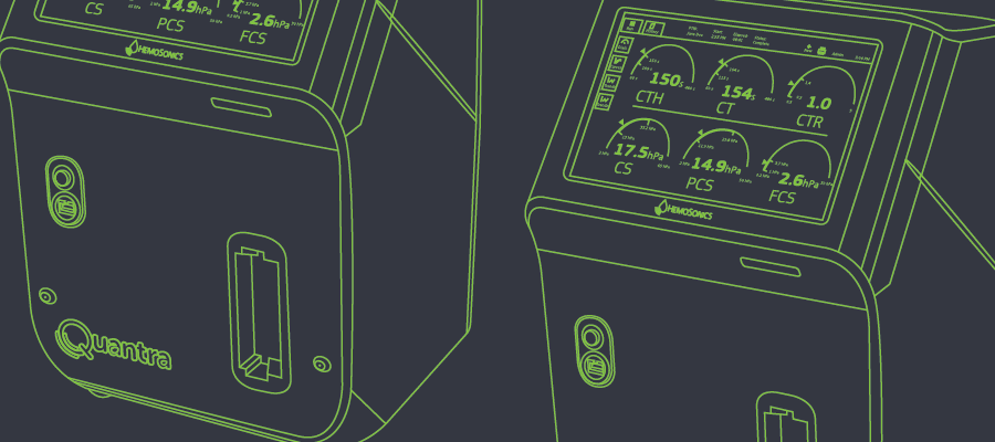 由protolabs制造的医疗器械的血液超声cad草图