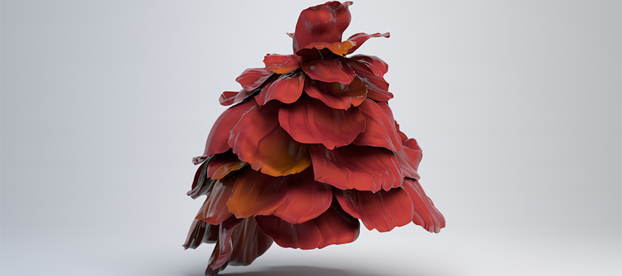 Zac Posen 3DP礼服