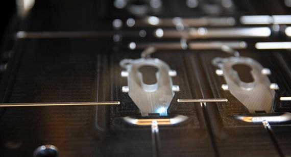 mold texture with laser