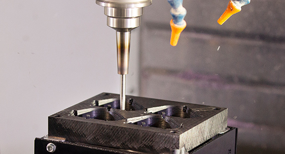 cnc-Fräsen eines benutzerdefinierten Teils