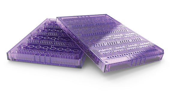 流体处理微流体部分