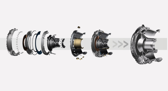 3D printed metal part