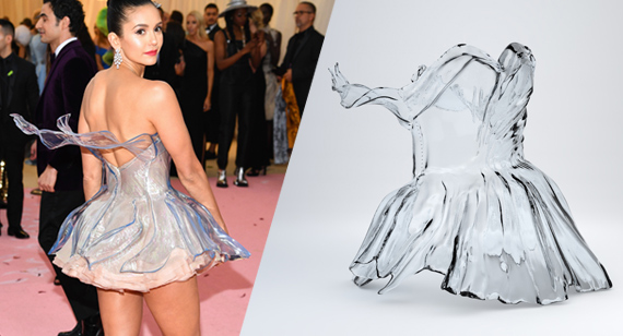 3d打印的Met Gala礼服