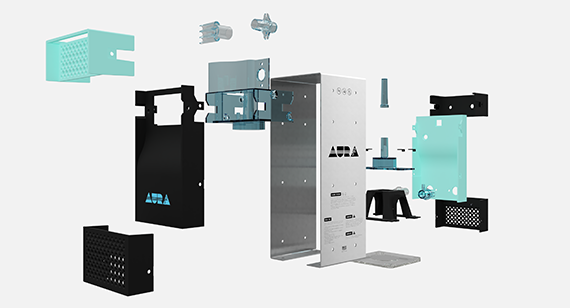 气场通风机部件