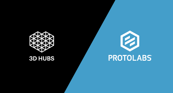 Protolabs和3D hub标志