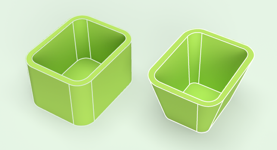 起草和未起草的部分示例