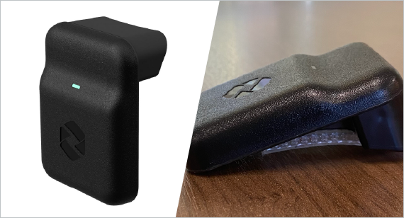 Injection molded part for TraceTag