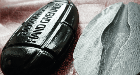 boxing hand grenade