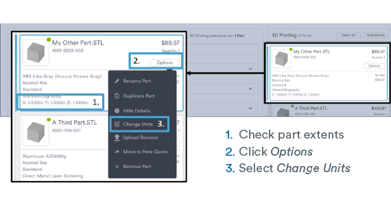 STL中的测量单位
