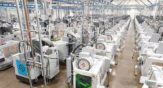 加工设备在Protolabs