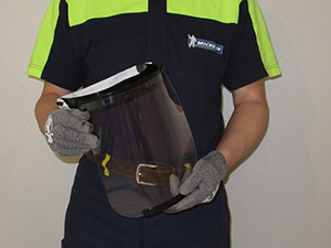 米其林:visiera COVID-19