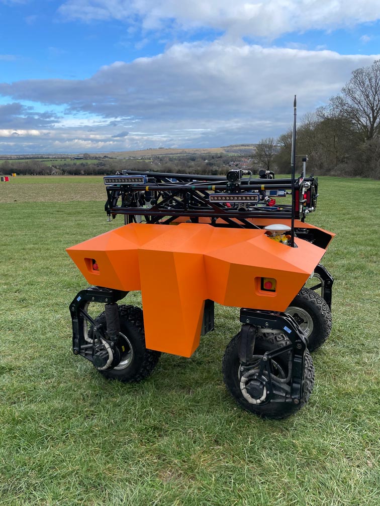 agri-robot developed by Small Robot Company