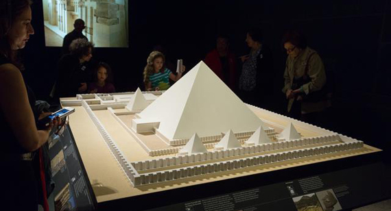 Metropolitan Museum of Art 3D-printed pyramids.