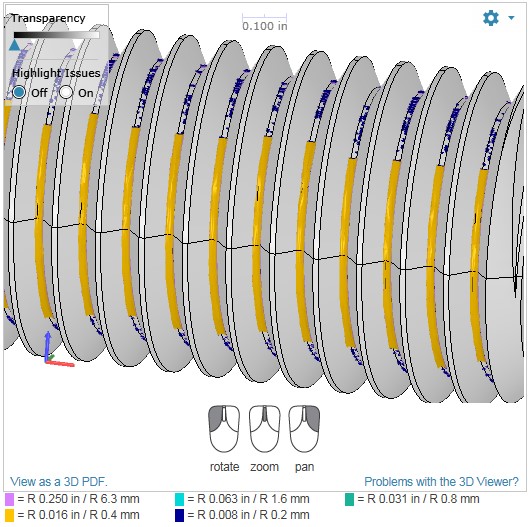 加工设计的CAD模型