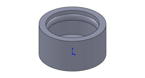 Injection moulding bumpoff ramp