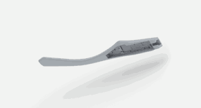 Modello CAD con alloggiamento dell'elettronica