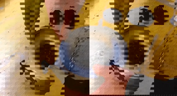 tastorest incorporato nella guida luce