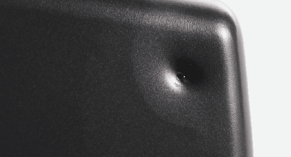 塑料成型部件上的水槽