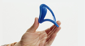 Pièce en silicone liquide