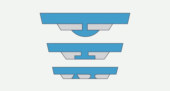 机械粘接示意图