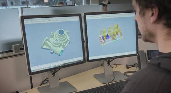 on-demand injection molding service facility