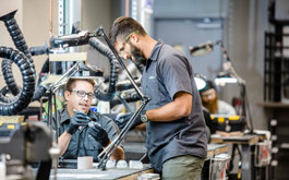 sla part being finished