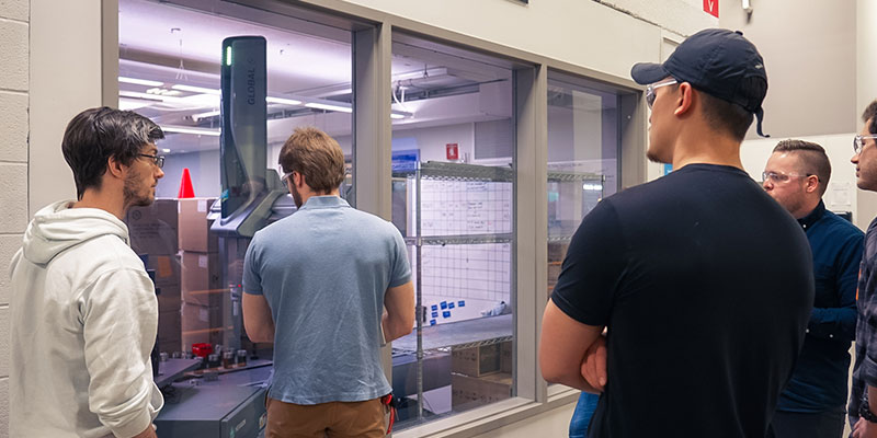 Looking inside the injection molding facility metrology lab