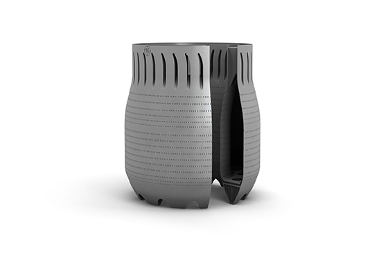 metal 3d printed engine component