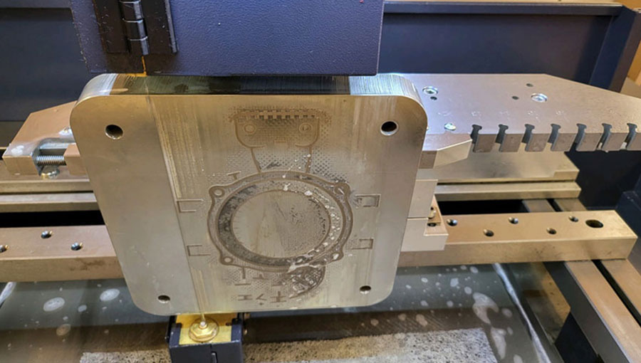 stainless steel DMLS part