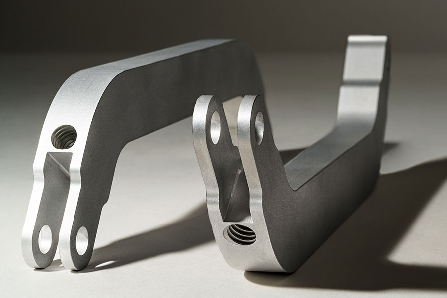Chrome anodized parts