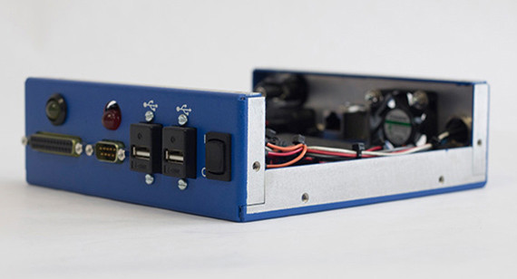 Gaming box hardware with coating and silk screening