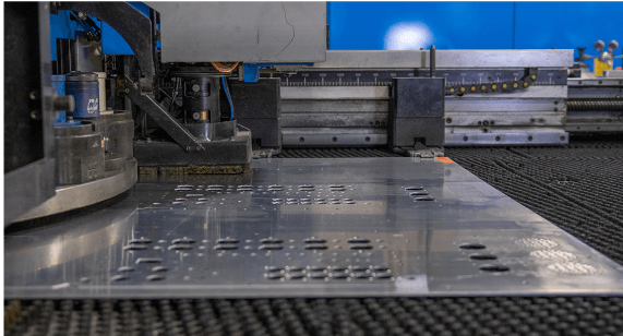 在激光切割机上切割钣金件