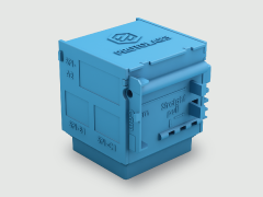 蓝色设计多维数据集