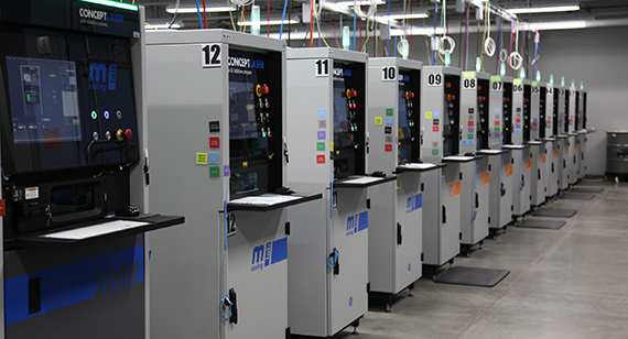 DMLS metal 3D printers