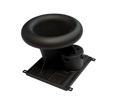 Black carbon filled part